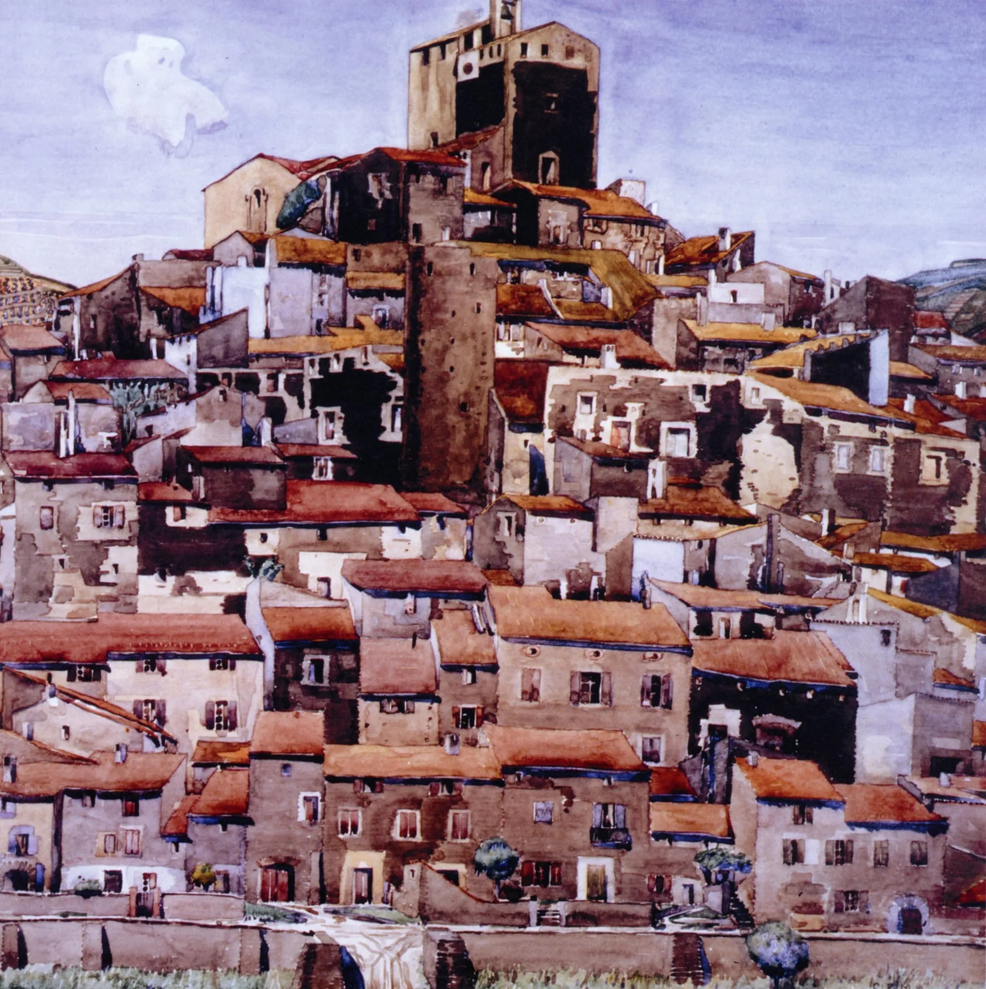Bouleternere, 2023, Watercolour on paper